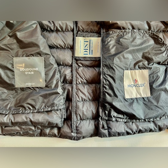 Moncler Women’s SORBUS Lightweight Puffer Jacket with Mink Fur Trim - Picture 6 of 16